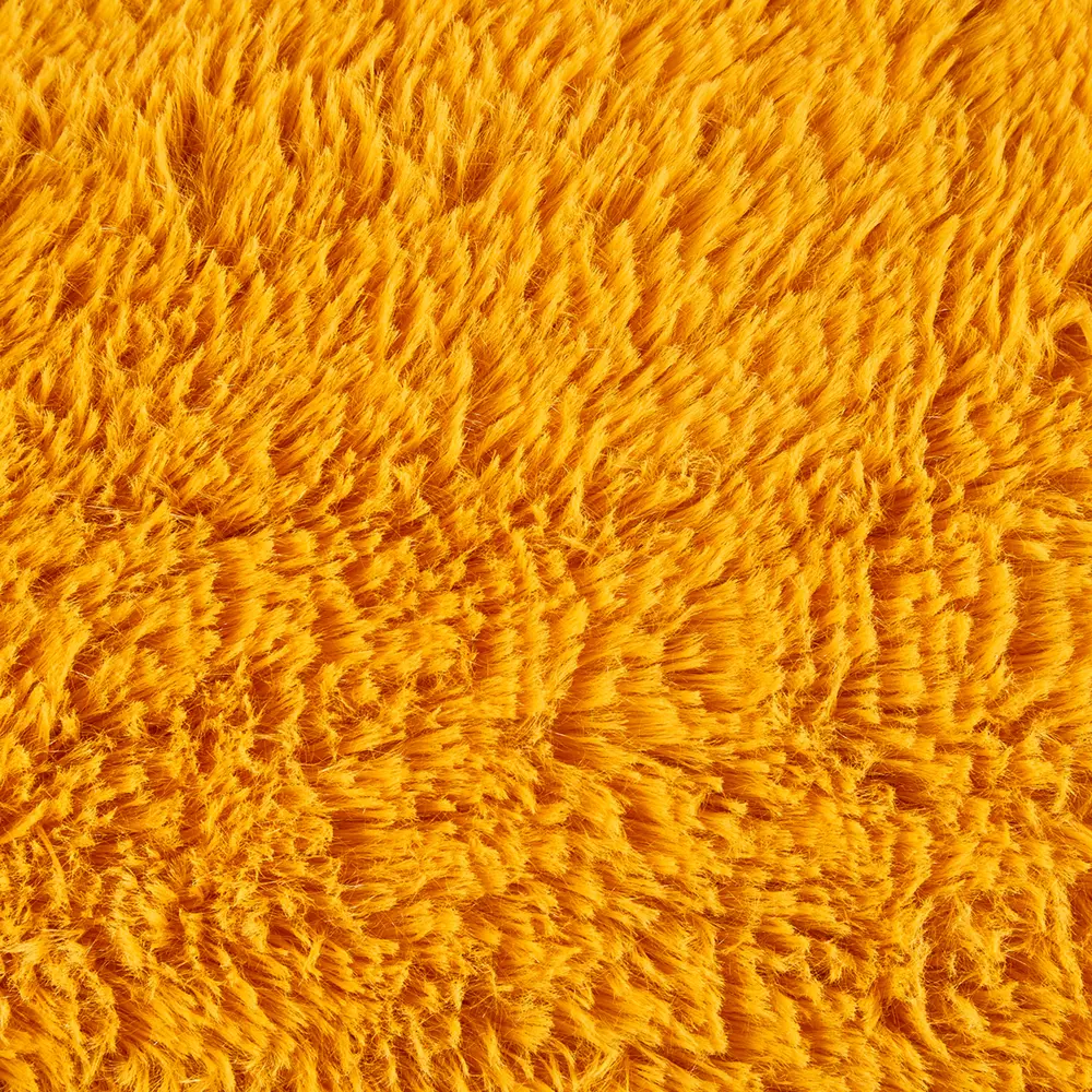 Плед "Мягкий мех" 200x220 см искусственный мех цвет желтый Eclair STLM-2003935 - Вид №1
