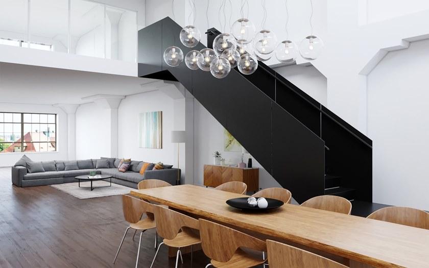 Siller Treppen Прямая стальная открытая лестница с боковыми косыми балками sun-id-1463187 - Вид №1