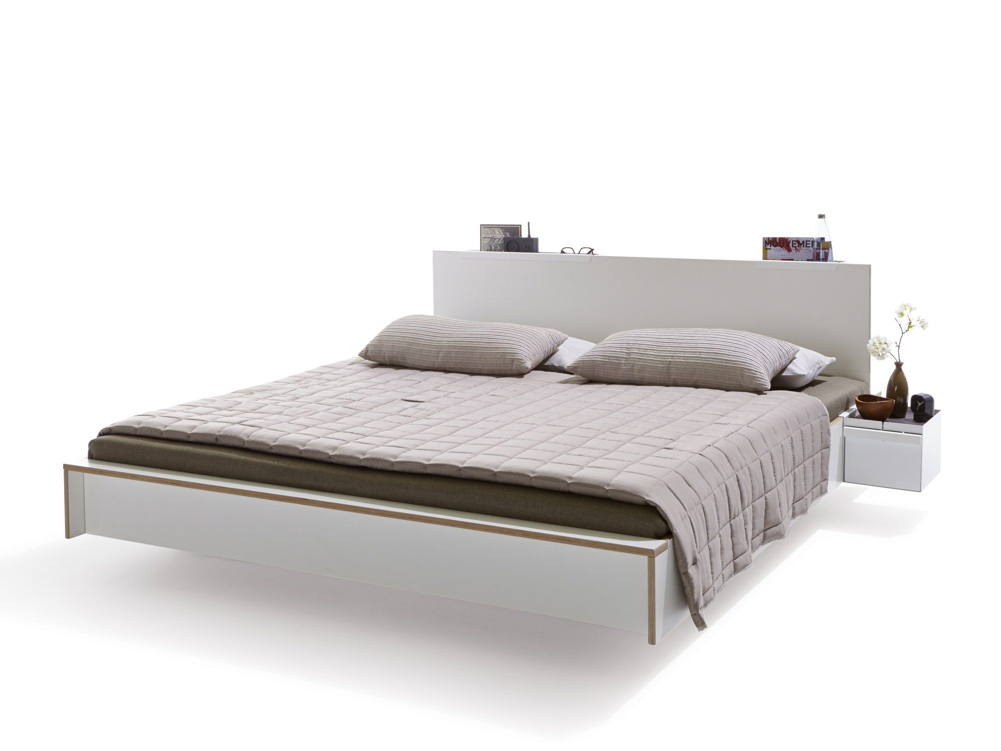 Двуспальная кровать из многослойной ткани Müller Small Living Flai ARCH-00048849 - Вид №12