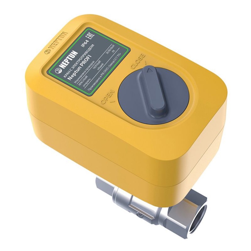 Кран с электроприводом Neptun Profi ССТ 1/2" 12В 43054115000005