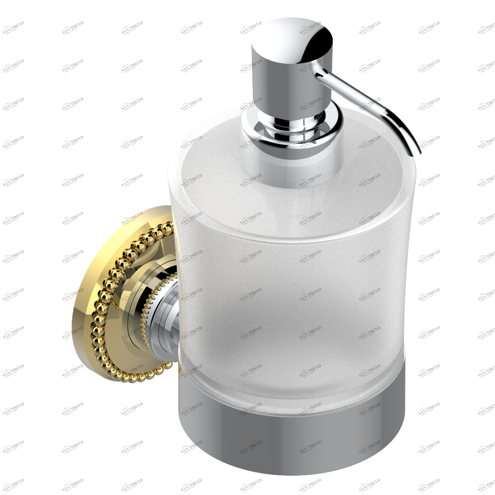 G14-613 Дозатор для жидкого мыла настенный Thg-paris Versailles Хром/золото G14-613 CAT.A