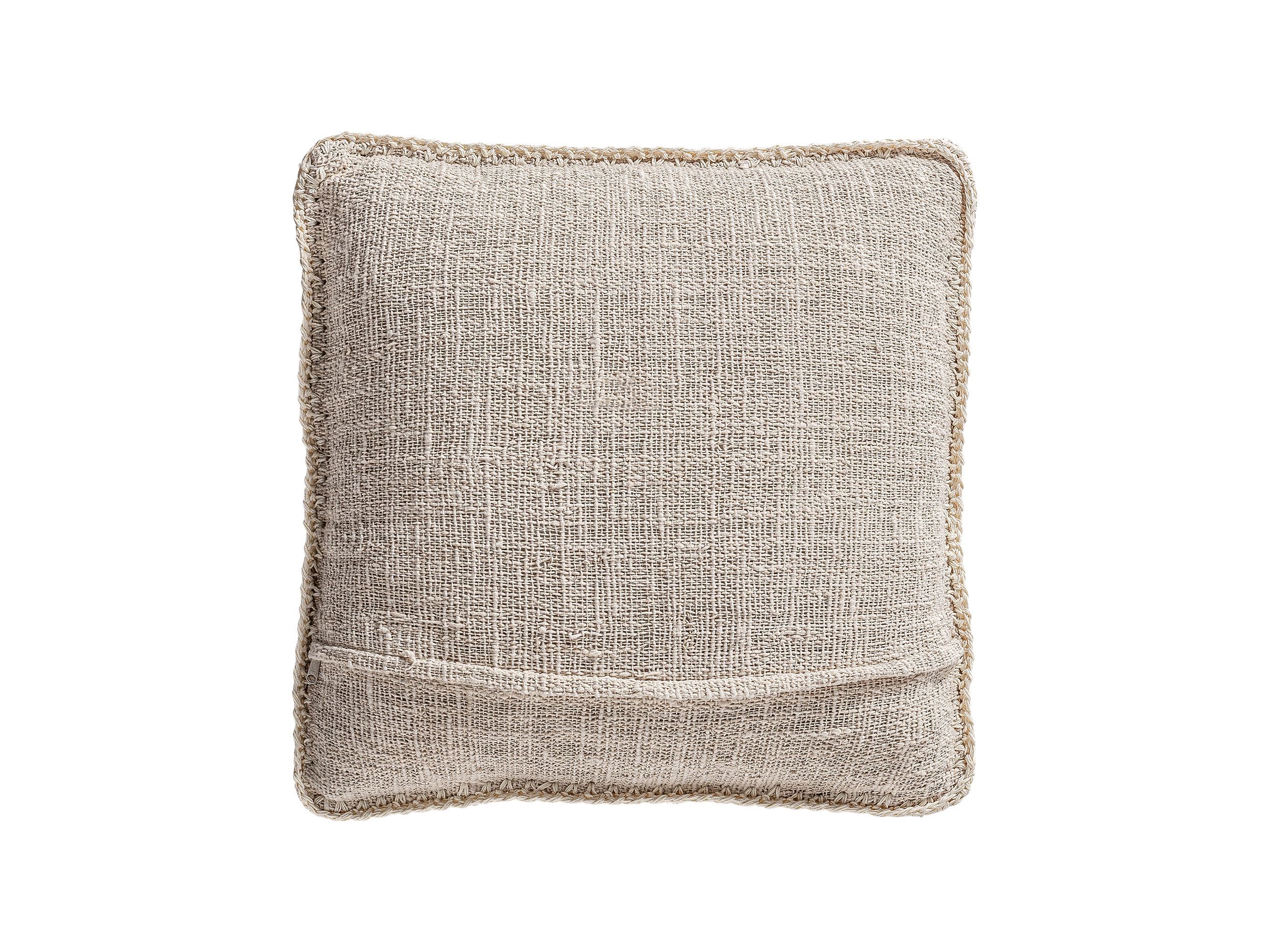 Хлопковая полосатая квадратная подушка Vical Home CLANCY ARCH-00124442 - Вид №1