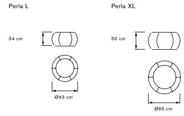 OGO Круглый садовый пуф из ткани sun-id-1440983 - Вид №2
