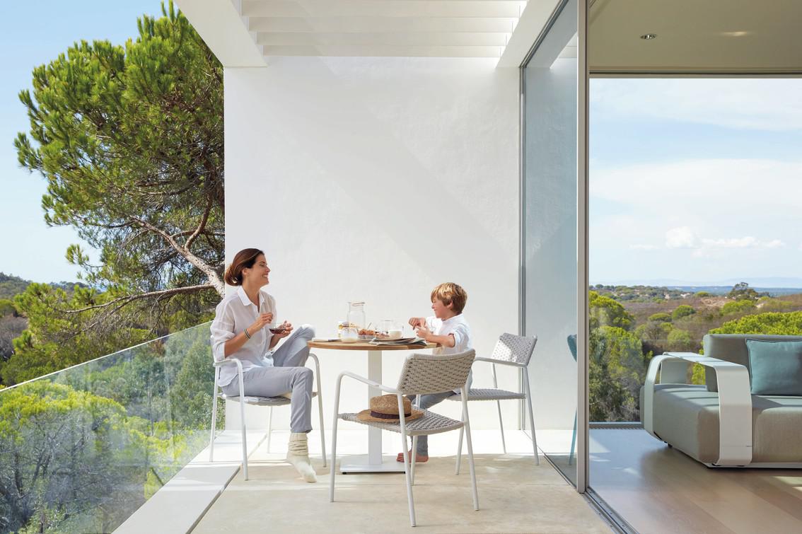 MNST30 Стул лава веревка 11мм антрацит Manutti Echo - Вид №20