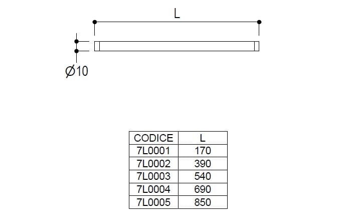 Держатель для полотенец из нержавеющей стали Ritmonio Elementa ARCH-00091552 - Вид №14
