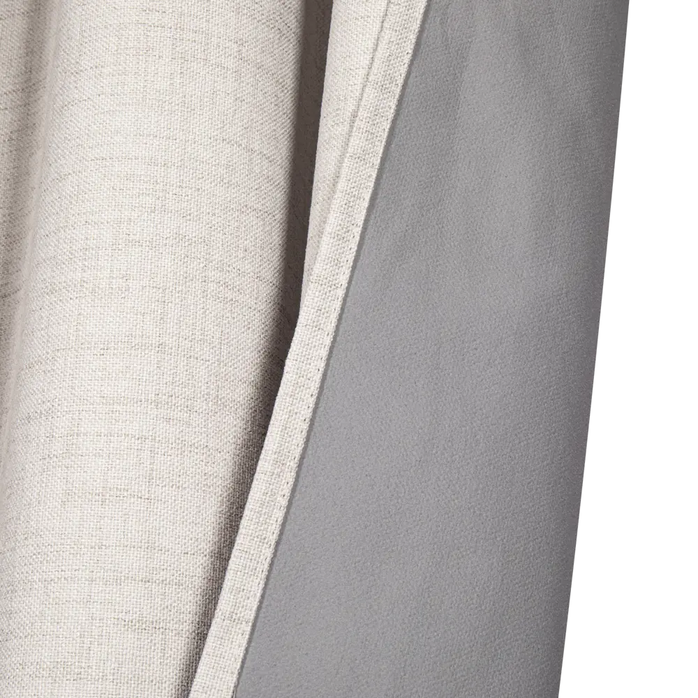 Штора Столица текстиля Monaco с эффектом блэкаут на ленте 200×300 см бежевая 88039132 STLM-1063750 - Вид №3