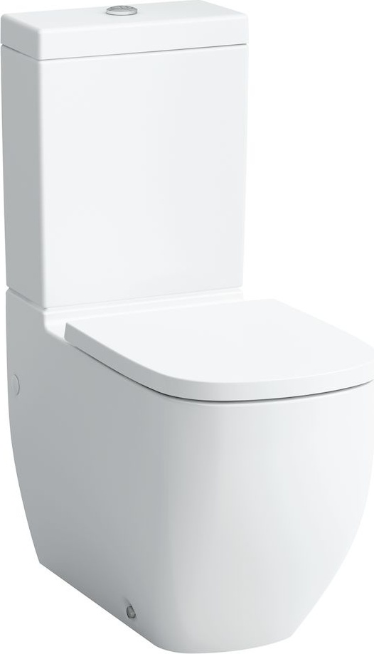 H8248010000001 Напольный унитаз-компакт, безободковый смыв Rimless, выпуск горизонтальный/вертикальный LAUFEN PRO