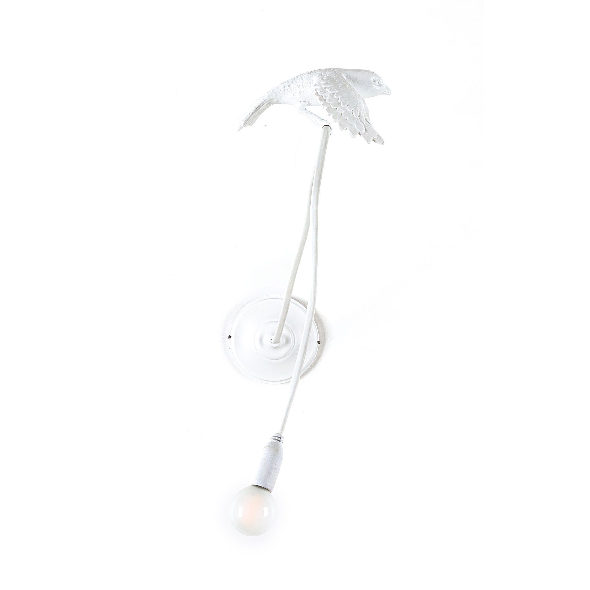 Светодиодный настенный светильник из смолы Seletti Sparrow Lamp ARCH-00018840 - Вид №1