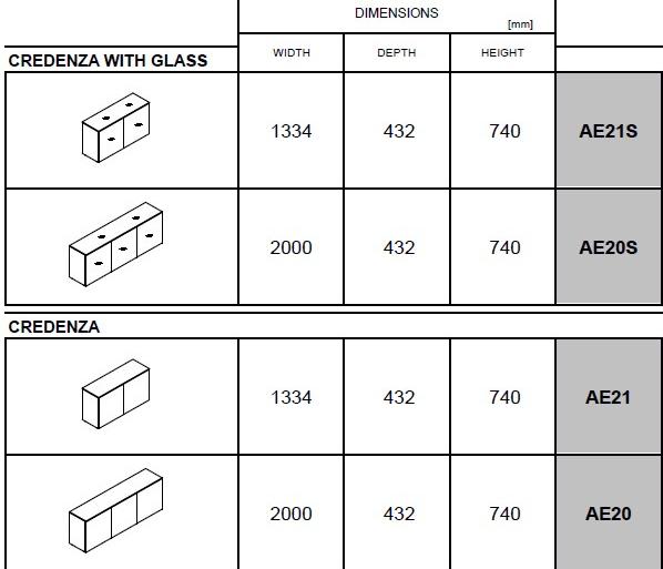 MDD Низкий офисный шкаф Crystal sun-id-1379122 - Вид №6