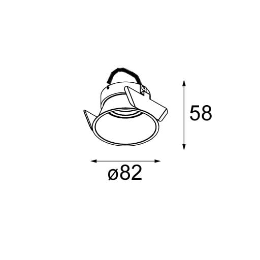 Утопленный светодиодный прожектор Modular Lighting Instruments LOTIS ARCH-00100749 - Вид №40