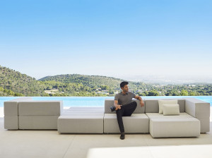 Ткань сад диван