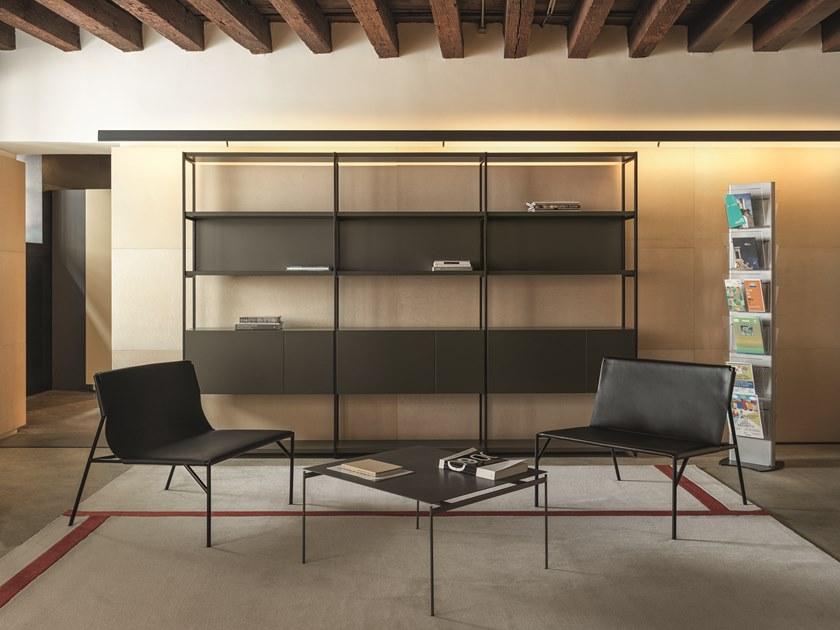 Casamania & Horm Модульный деревянный книжный шкаф с контейнерами Solaio sun-id-1439894 - Вид №5