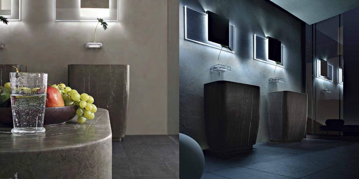 08LT1AG Накладная раковина на столешницу  прямоугольная Toscoquattro  - Вид №1