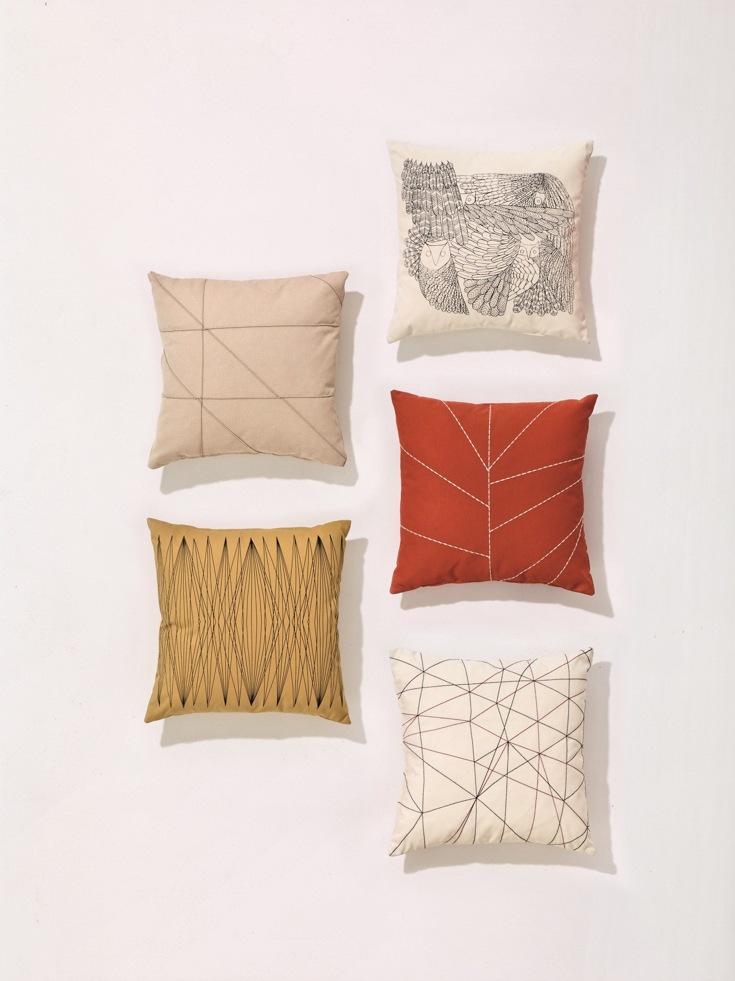 Квадратная подушка из ткани Arper подушки ARCH-00052988 - Вид №1