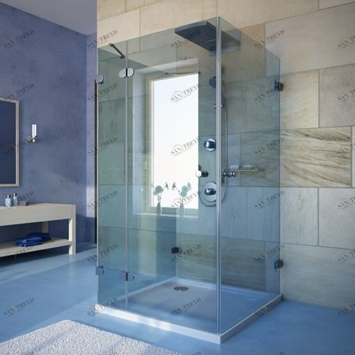 Душевая кабина 70x70 GK-004B стекло прозрачное GUTEWETTER LUX SQUARE 70X70GK004B