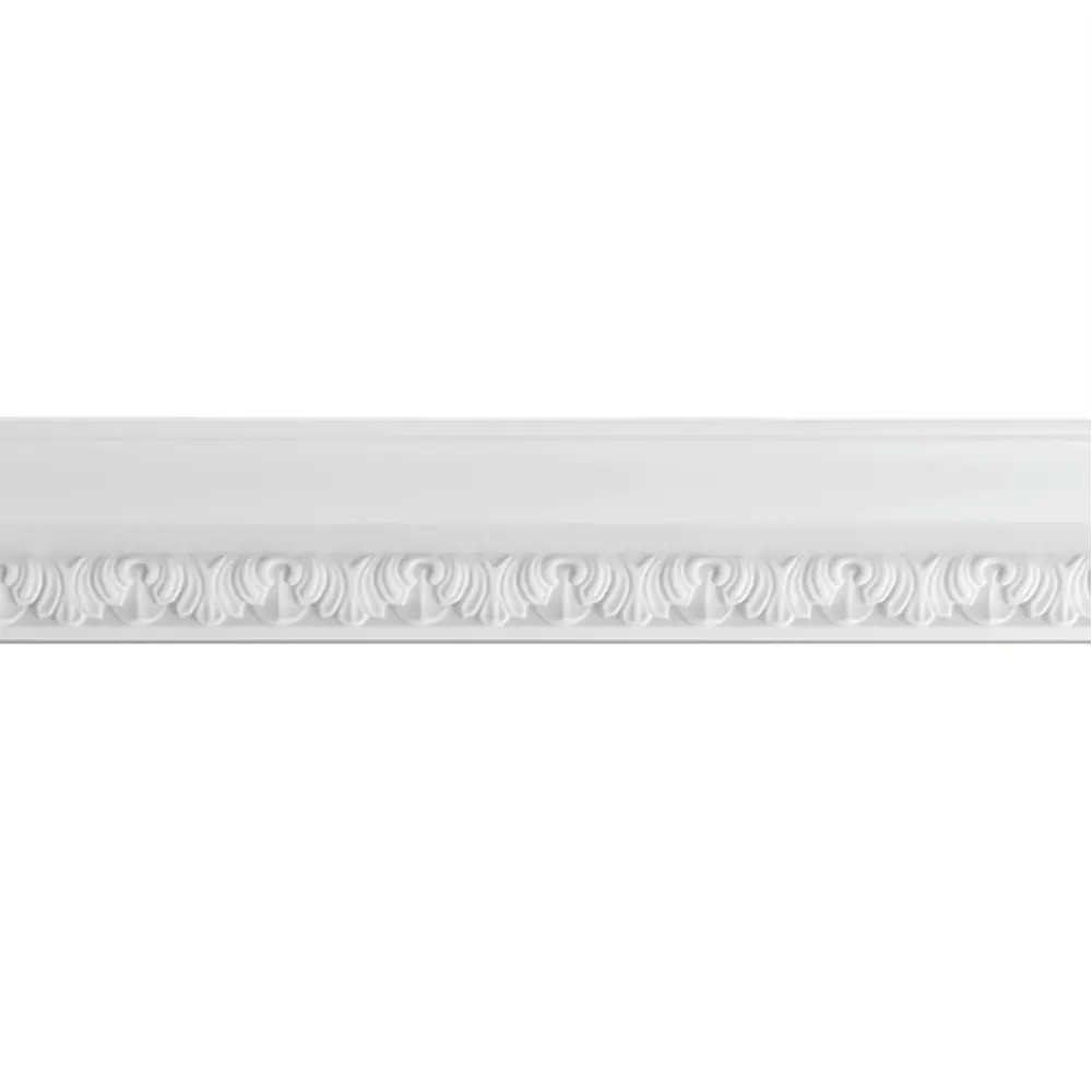 Плинтус потолочный полиуретан Decomaster DT 33 белый 35х87х2000 мм STLM-2065487 - Вид №1