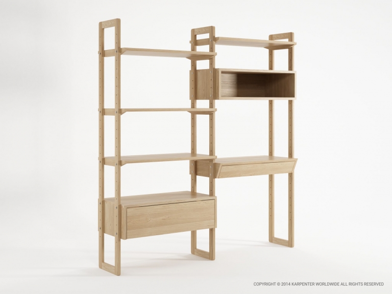 14_96 Настенная полка двойная Karpenter K/WSU - Вид №1