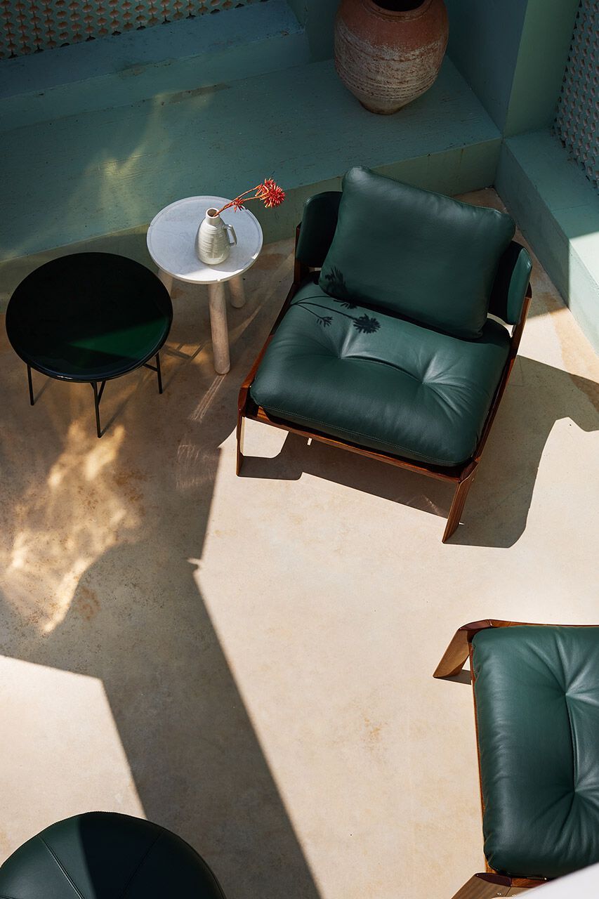 Круглый каменный журнальный столик Остуни Exteta Stone Line ARCH-00124552 - Вид №5