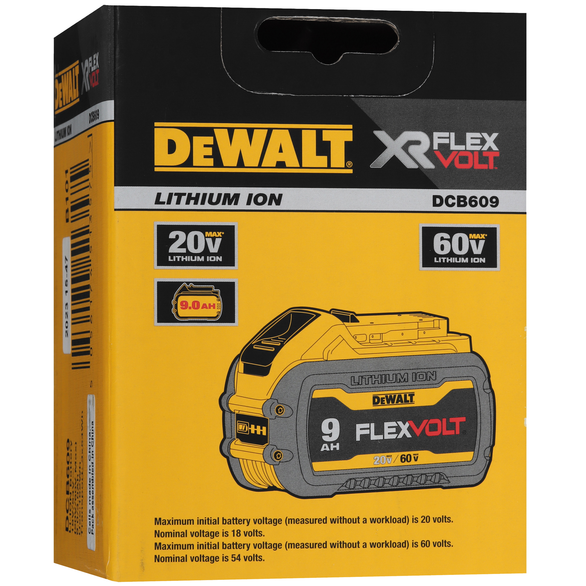 Аккумулятор DeWalt DCB609 5457773 STDN-0001974 - Вид №4