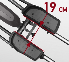 F808 CF Эллиптический тренажер f808 cf Carbon Fitness  - Вид №4