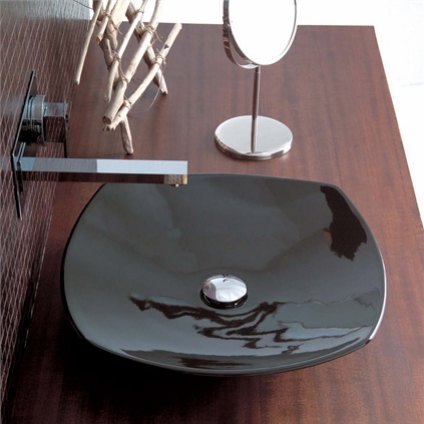 25378 Накладная раковина на столешницу  овальная Ceramica Hidra  - Вид №6