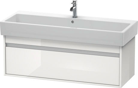 KT668900707 Ketho Тумбочка подвесная Бетонно-серый матовый декор Duravit - Вид №2
