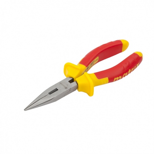 Длинногубцы прямые Insulated 160 мм двухкомпонентные рукоятки MATRIX PROFESSIONAL 12545 - Вид №2