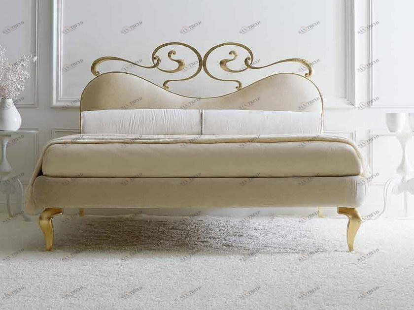 CorteZari Двуспальная кровать с мягким изголовьем Charme 908-t