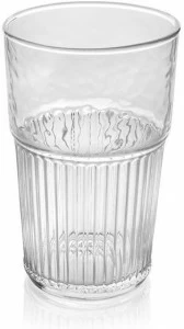 IVV Набор из 6 больших стаканов из прозрачного стекла Industrial chic 7715.2