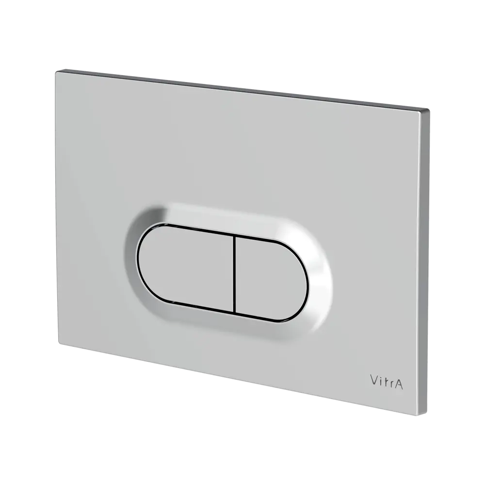 Инсталляция VitrA для подвесного унитаза с кнопкой цвет хром STLM-2098203 - Вид №3