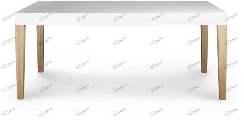 Branca Lisboa Стол из лакированного массива дерева sun-id-1494359