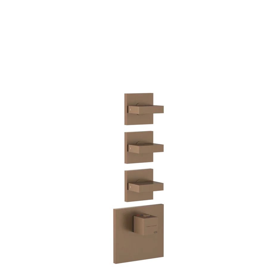 Смеситель для душа 43216 708 Gessi Inverso МЕДНЫЙ МАТОВЫЙ PVD 43216708