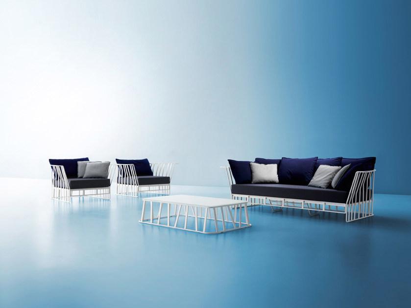 Roberti Садовый диван из алюминия Hamptons graphics sun-id-1380131 - Вид №3