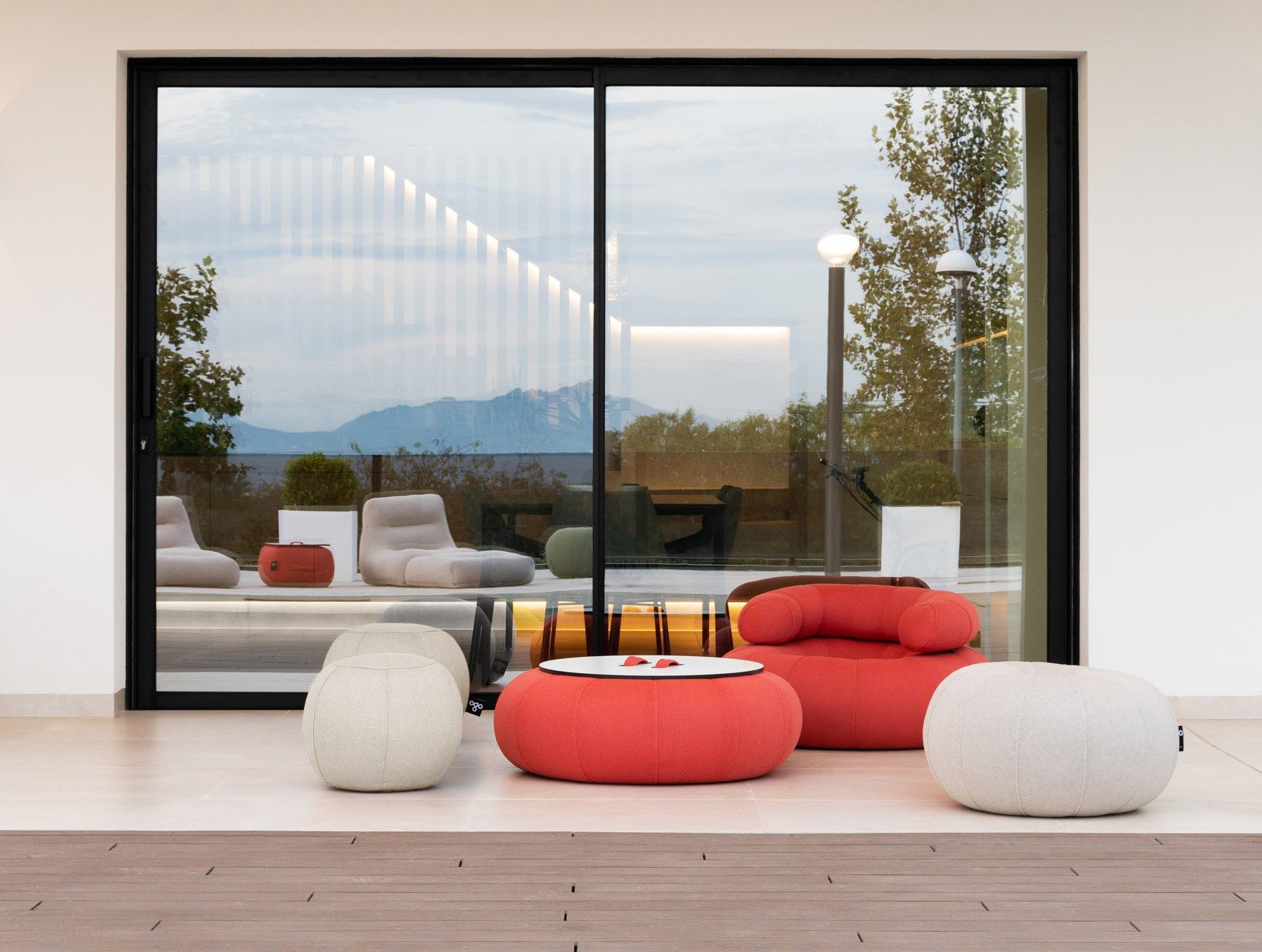 Ткань круглый сад пуфик OGO PERLA ARCH-00113299 - Вид №16