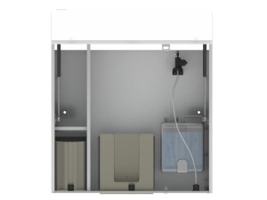 Многофункциональный диспенсер для умывальника