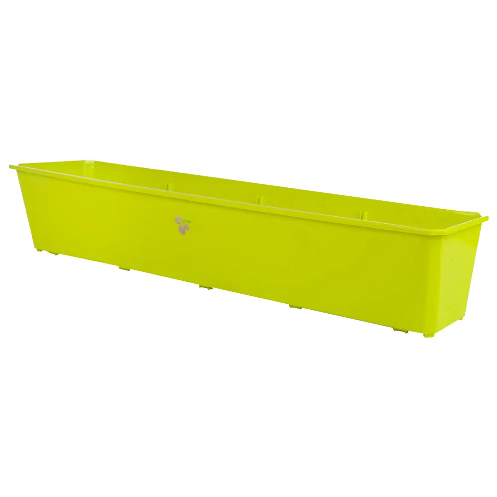 Ящик балконный 100х17х15 см, 19л, пластик, Зеленый 18006785 STLM-2096157 INGREEN 