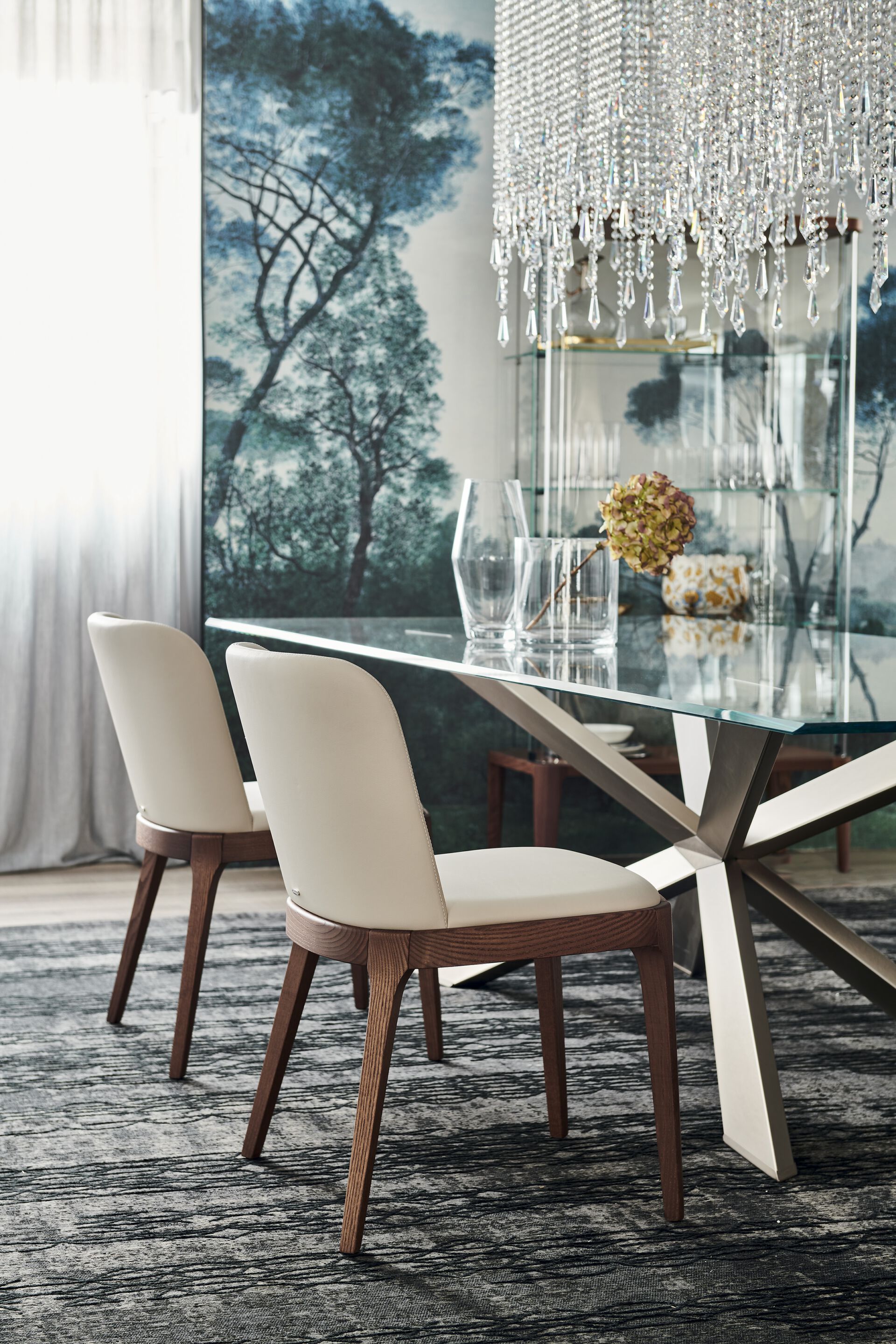 Кожаный мягкий стул Cattelan italia Magda ARCH-00148941 - Вид №5