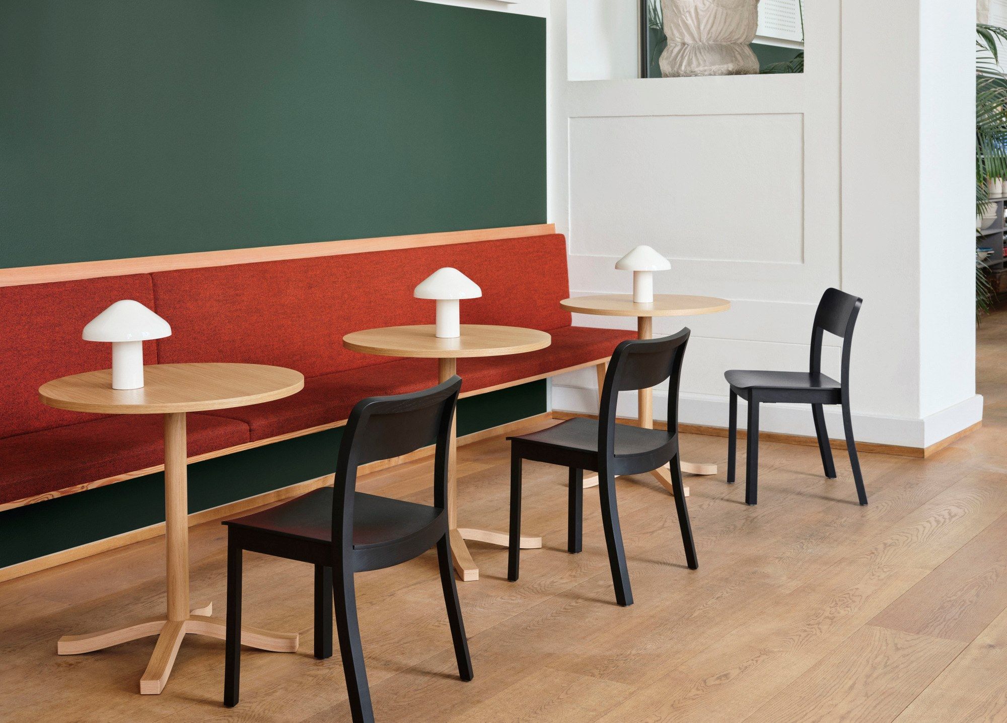 Круглый деревянный стол со спицами Hay Pastis ARCH-00105092 - Вид №7