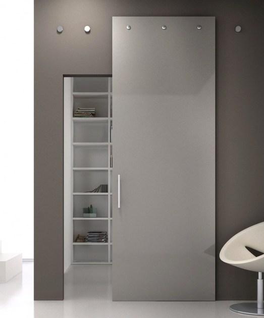 Metalglas Bonomi Раздвижная система для стеклянных и деревянных дверей Indipendent V-8000  - Вид №1