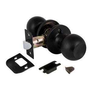 Ручка-защелка Fuaro 672/BL BL-P без фиксатора, цвет черный