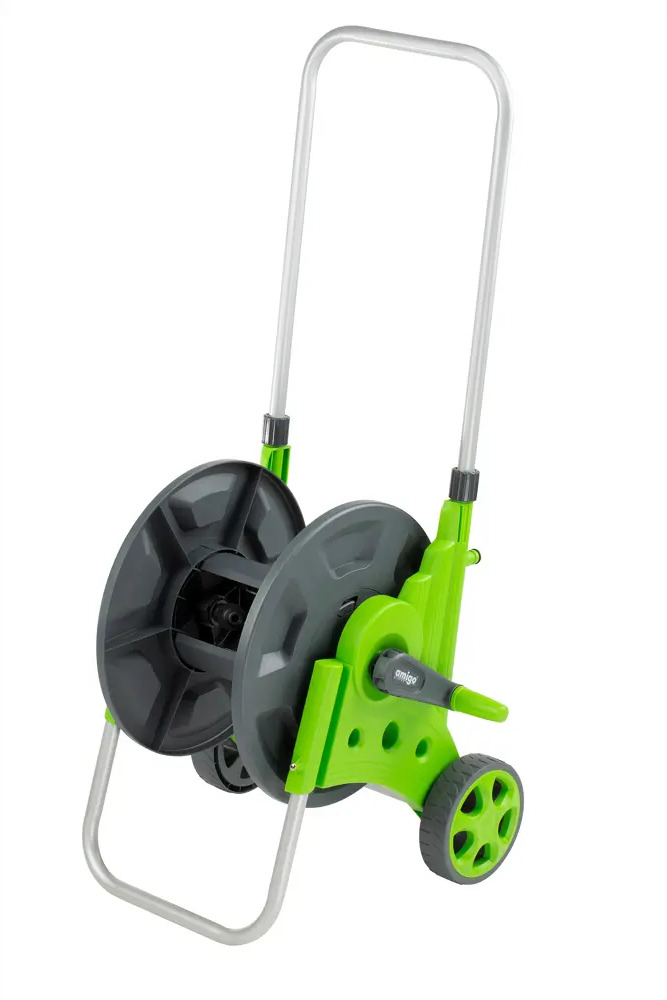 Тележка для шланга Amigo с автоматической намоткой на 50 метров 89347125