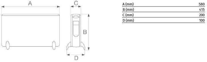 Vortice Конвектор / тепловентилятор Caldore' 70201 - Вид №1