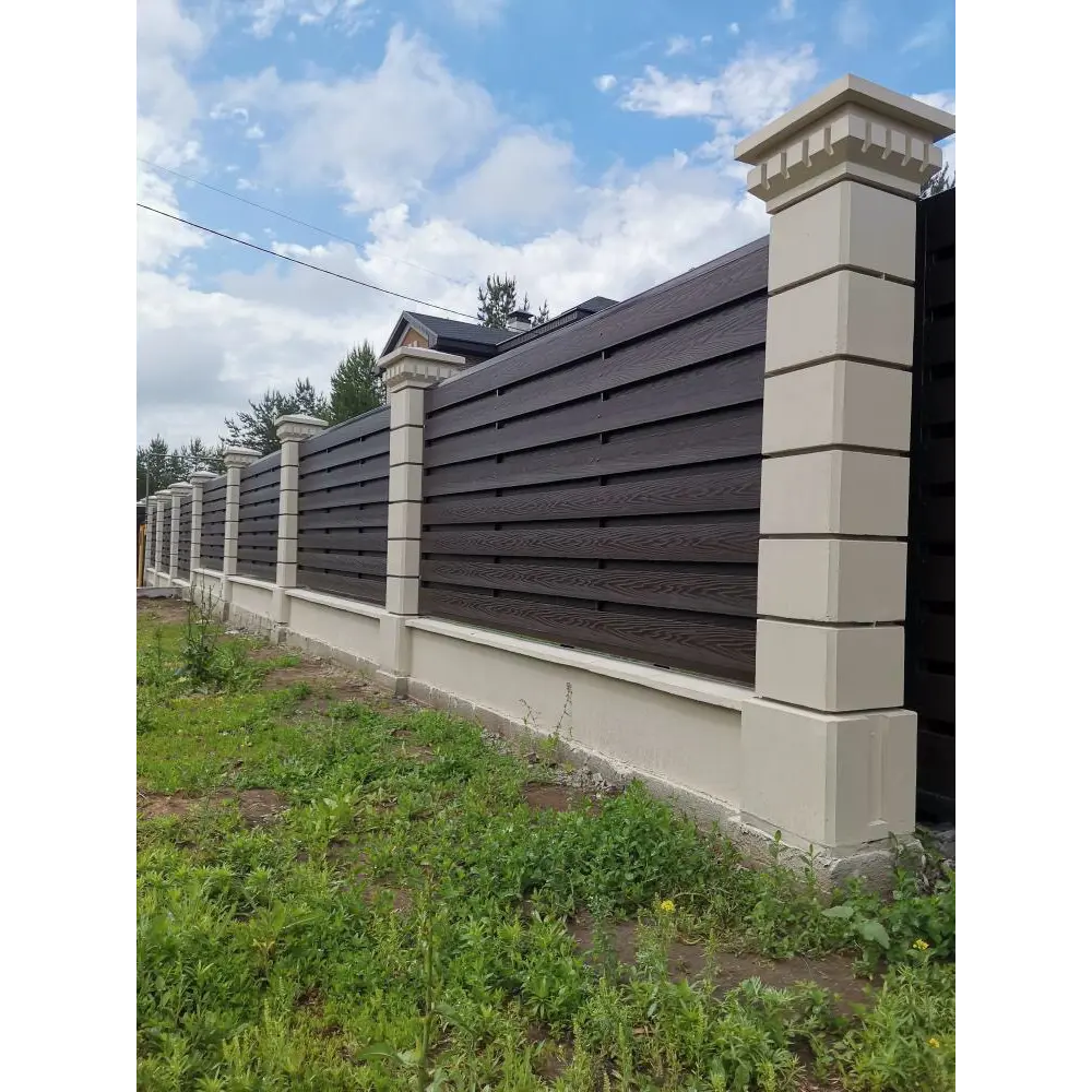 Santreyd Заборная доска T-Decks из ДПК в цвете венге 130x11x3000 мм 87036585 STLM-1013258 - Вид №6