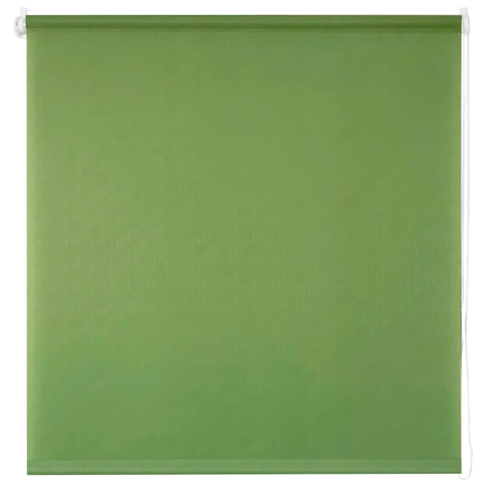 Штора рулонная Inspire «Шантунг», 140х175 см, цвет зелёный STLM-2203559