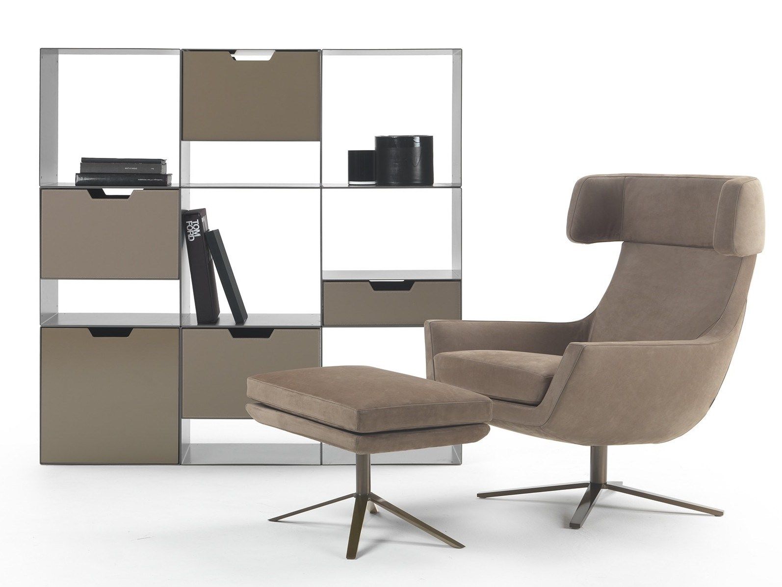 Спицевое кресло с подголовником Marelli JOY WINGBACK ARCH-00059216 - Вид №4