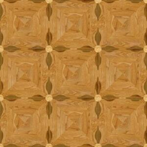 Художественный паркет Da Vinci Щитовой 26-215 Дуб (Гладкая) 500х500 мм.