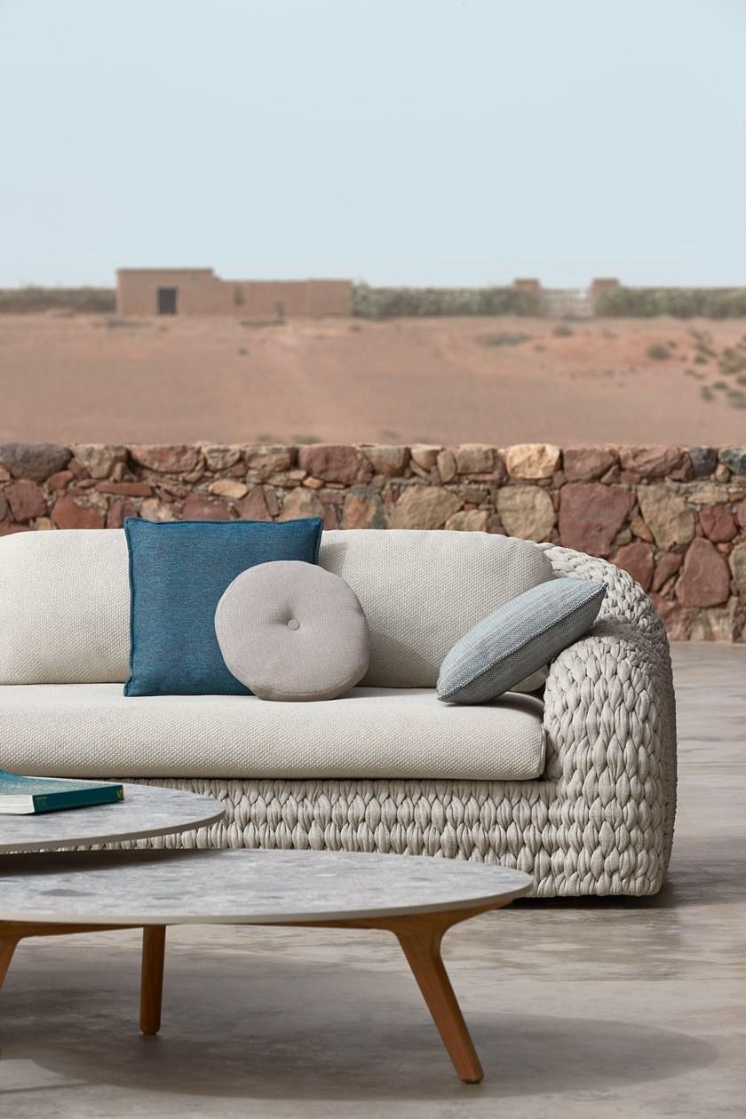 MANUTTI 3-х местный веревочный садовый диван Kobo Fs-2s94 - Вид №4