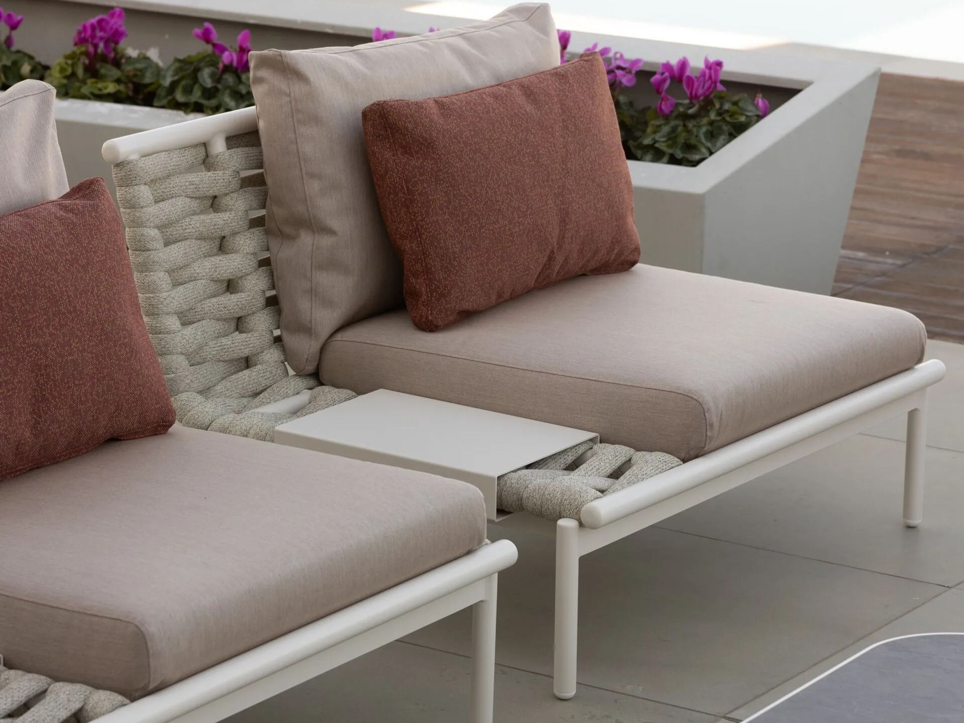 Алюминиевое садовое кресло с порошковым покрытием 10Deka Naida ARCH-00091823 - Вид №1