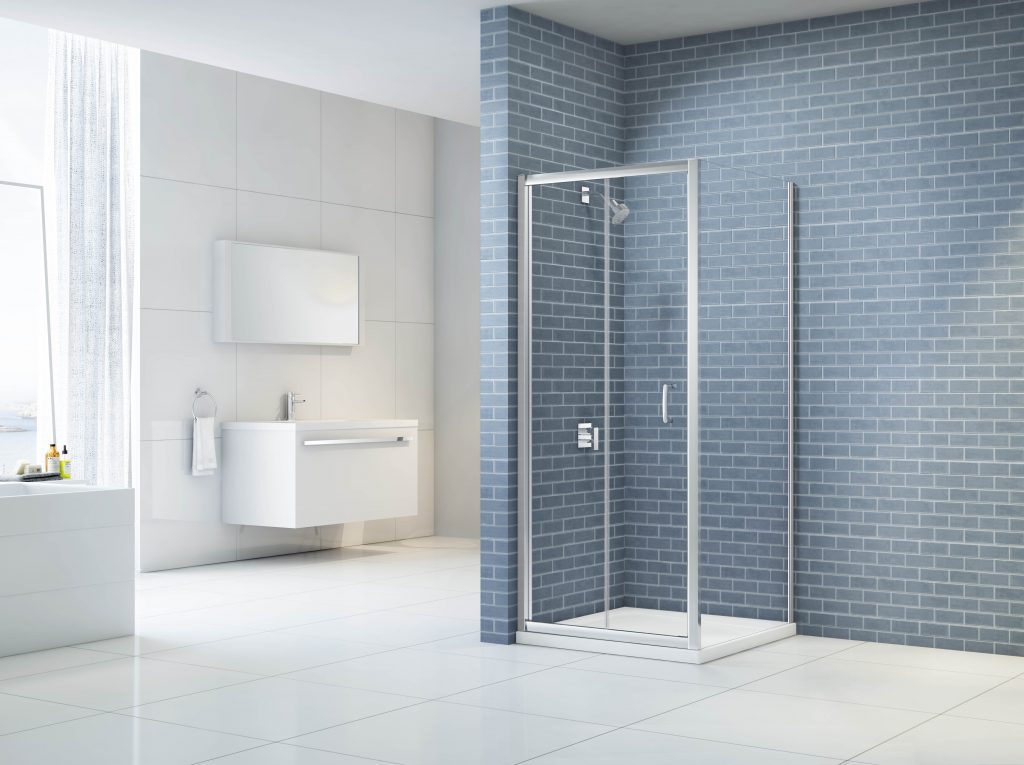 KASP90 MERLYN IQ Bifold Душевая кабина Merlin Santreyd 