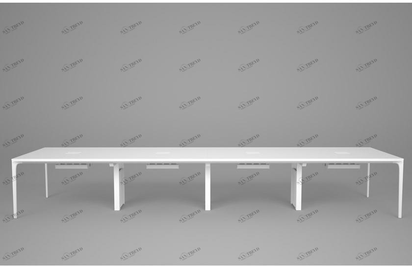 Grado Design Прямоугольный рабочий стол с системой управления кабелями Dada table Dad-tb-03